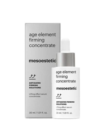 age element® firming concentrate ANTIAGING FIRMING SOLUTIONS Serum-Konzentrat mit Lifting-Effekt. Das Produkt enthält eine hohe Konzentration von straffenden Wirkstoffen, um die Haut zu restrukturieren und ihr Elastizität zu verleihen. 30 ml