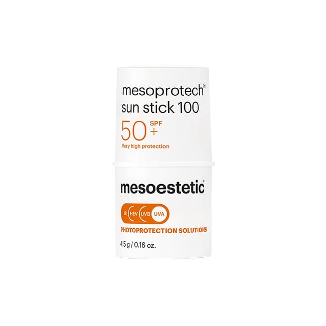 mesoprotech-sun-stick-100-spf-50-plus-praktischer-sonnenschutz-fuer-unterwegs Mesoestetic mesoprotech Sun Stick 100 SPF 50+ für hochwirksamen Sonnenschutz in einem praktischen Stick-Format.