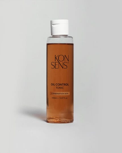 KONSENS Oil Control Tonic – Gesichtstonic für Mischhaut und ölige Haut, reduziert Glanz und verfeinert die Poren.