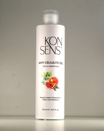 KONSENS Anti-Cellulite Gel – Straffendes Gel zur Reduktion von Cellulite und Verbesserung der Hauttextur.