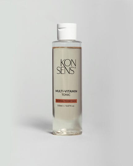 KONSENS Multi-Vitamin Tonic – Feuchtigkeitsspendendes Gesichtswasser für normale bis trockene Haut.