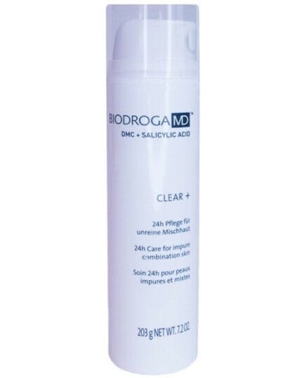 BIODROGA DMC + SALICYLIC ACID CLEAR + 24h Pflege für unreine Mischhaut – 200 ml Salongrösse bei Mel’s Beauty & Academy.