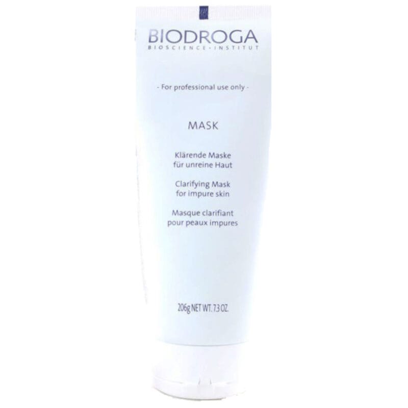 BIODROGA Klärende Maske für unreine Haut – 206 g Tube in Profi-Grösse, exklusiv bei Mel’s Beauty & Academy.